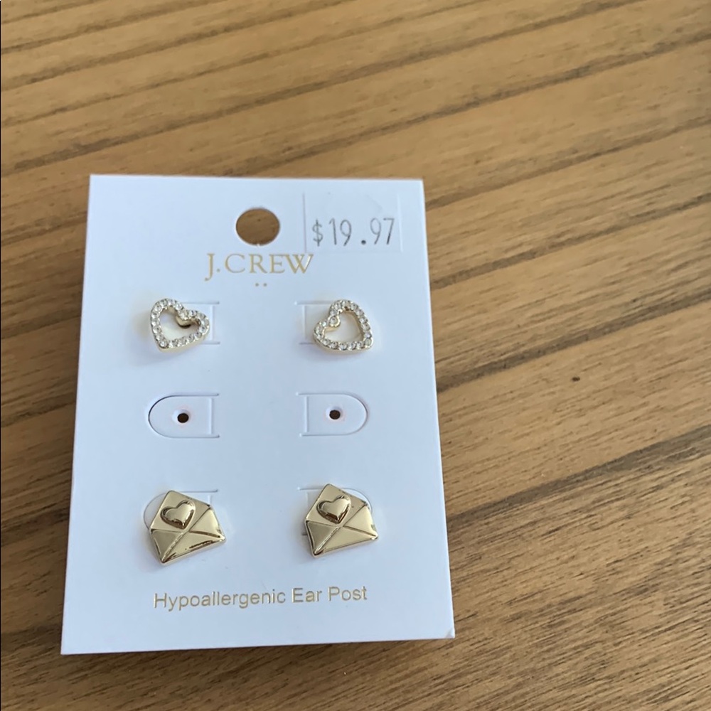 J.Crew Gold and Silver Earrings Set